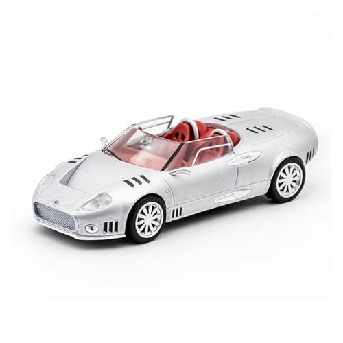 Spyker C12 LATURBIE Edition Im Maßstab 1 64 Legierung, Druckguss Spielzeug Klassische Autos Spielzeugsammlung Dekoration Druckgussmodelle Motorfahrzeuge(White) von DUEVEL