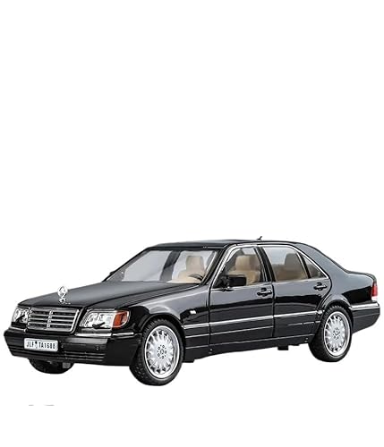 Vc Alloy Classic Old Car Diecasts Metal Retro Vehicles Car Model Sound and Light Collection Toys Druckgussmodelle Motorfahrzeuge(Schwarz) von DUEVEL