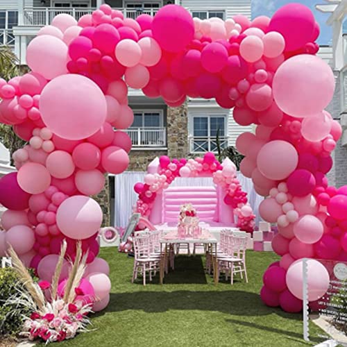 DUGEHO 116 Stück Rose Girlande Ballonbogen Luftballons Girlande Set,Latexballon für Geburtstag Hochzeit Jubiläum Baby Shower Party von DUGEHO