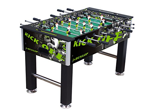 Dunlop 871125222675 - FUSSBALLTISCH, Black von Dunlop