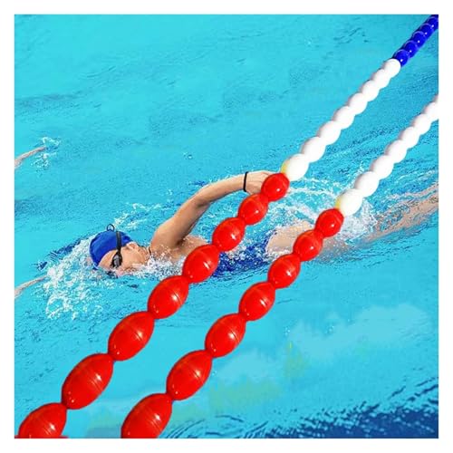 DUOAZJL Schwimmleine für Pools, Sicherheitstrennseil für Schwimmbäder, schwimmende Bojenleine aus Kunststoff für Schwimmbäder, heiße Quellen und Flache Strände, Poolzubehör(Steel Wire,12m/40ft) DUOAZJL Schwimmleine für Pools, Sicherheitstrennseil für Schwimmbäder, schwimmende Bojenleine aus Kunststoff für Schwimmbäder, heiße Quellen und Flache Strände, Poolzubehör(Steel Wire,12m/40ft) von DUOAZJL