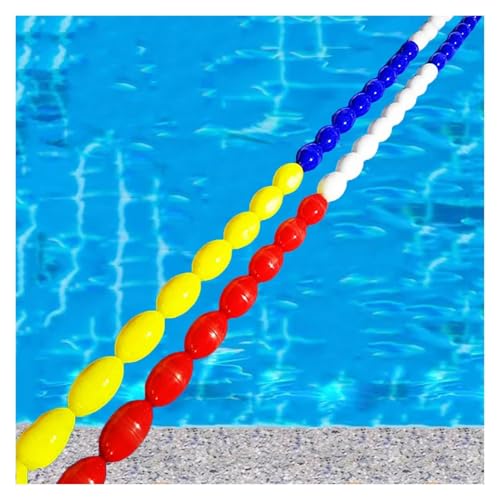 DUOAZJL Schwimmleine für Pools, Sicherheitstrennseil für Schwimmbäder, schwimmende Bojenleine aus Kunststoff für Schwimmbäder, heiße Quellen und Flache Strände, Poolzubehör(Steel Wire,9m/30ft) DUOAZJL Schwimmleine für Pools, Sicherheitstrennseil für Schwimmbäder, schwimmende Bojenleine aus Kunststoff für Schwimmbäder, heiße Quellen und Flache Strände, Poolzubehör(Steel Wire,9m/30ft) von DUOAZJL
