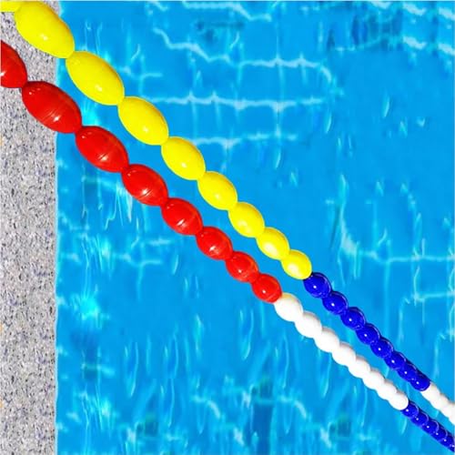 DUOAZJL Schwimmleine für Pools, Sicherheitstrennseil für Schwimmbäder, schwimmende Bojenleine aus Kunststoff für Schwimmbäder, heiße Quellen und Flache Strände, Poolzubehör(Steel Wire,12m/40ft) DUOAZJL Schwimmleine für Pools, Sicherheitstrennseil für Schwimmbäder, schwimmende Bojenleine aus Kunststoff für Schwimmbäder, heiße Quellen und Flache Strände, Poolzubehör(Steel Wire,12m/40ft) von DUOAZJL
