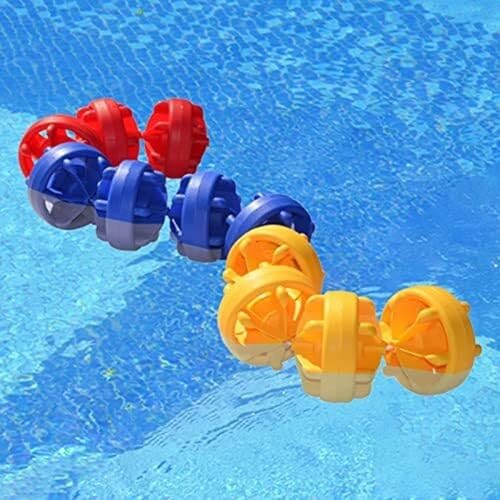 DUOAZJL Schwimmseil Set für Sicherheitsschwimmbäder – Bojen Bahnteiler aus Polyethylen, gut sichtbare Schwimmseile für Schwimmbäder, Wasserwege und Strände(Nylon,3m/10ft) von DUOAZJL