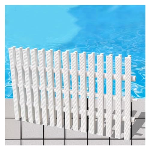 DUOAZJL Überlaufgitter für Schwimmbäder, Bodenablaufgitter, rechteckiges ABS-Ablaufgitter für Einfahrten, Terrassen, Pooldecks und Gewerbeflächen(18x100cm/7.08x39.37in) von DUOAZJL