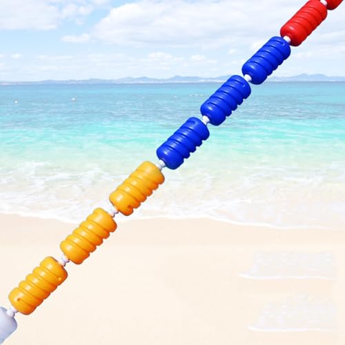 DUOAZJL Verstellbare Schwimmende Sicherheitstrennleine Für Schwimmbecken, Anti-Wellen-Sicherheitsseil Für Schwimmbecken, Unterirdische Schwimmbecken(Nylon,1m/3.3ft) von DUOAZJL