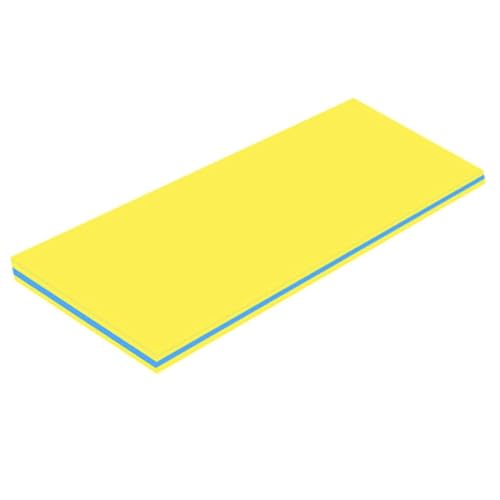 DUOAZJL Wasserschwimmmatte, Schwimmunterlage, Wassererholungsdecke, Schwimmfloß, Treibmatratze, Faltbare Lagerung Und Reißfestigkeit Für Große Ozeane, Schwimmbäder, Seen(Yellow,180 * 120 * 3.5cm) DUOAZJL Wasserschwimmmatte, Schwimmunterlage, Wassererholungsdecke, Schwimmfloß, Treibmatratze, Faltbare Lagerung Und Reißfestigkeit Für Große Ozeane, Schwimmbäder, Seen(Yellow,180 * 120 * 3.5cm) von DUOAZJL