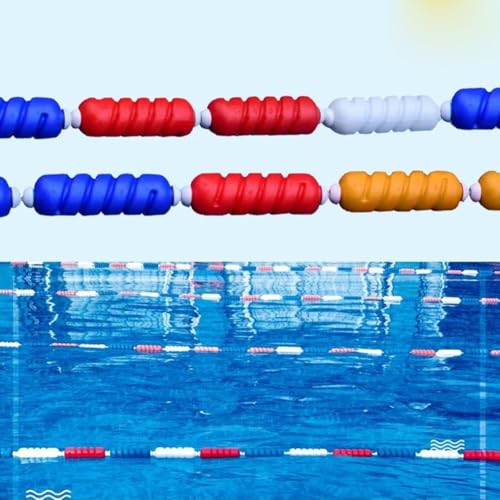 Schwimmbecken-Schwimmhilfe, Stahldrahtseil für Schwimmbecken, Schwimmseil-Schwimmhilfen zum Trennen von Pools, schwimmende Absperrung für drinnen und draußen, Trennlinie für Strandschwimmbecken(20*6cm Schwimmbecken-Schwimmhilfe, Stahldrahtseil für Schwimmbecken, Schwimmseil-Schwimmhilfen zum Trennen von Pools, schwimmende Absperrung für drinnen und draußen, Trennlinie für Strandschwimmbecken(20*6cm von DUOAZJL