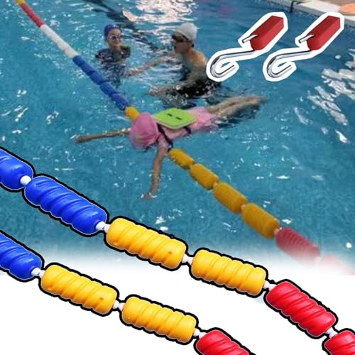 Schwimmbecken-Schwimmhilfe, Stahldrahtseil für Schwimmbecken, Schwimmseil-Schwimmhilfen zum Trennen von Pools, schwimmende Absperrung für drinnen und draußen, Trennlinie für Strandschwimmbecken(Nylon, Schwimmbecken-Schwimmhilfe, Stahldrahtseil für Schwimmbecken, Schwimmseil-Schwimmhilfen zum Trennen von Pools, schwimmende Absperrung für drinnen und draußen, Trennlinie für Strandschwimmbecken(Nylon, von DUOAZJL