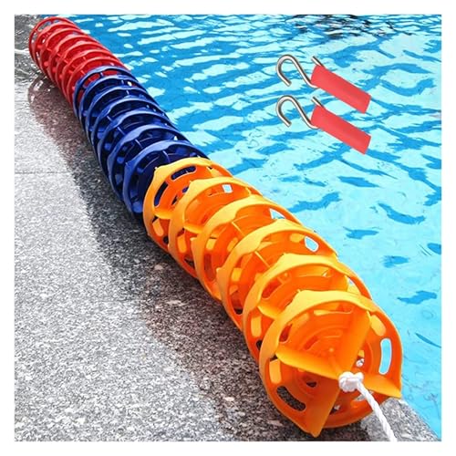 Schwimmende Sicherheitstrennlinie Für Schwimmbecken, 1,0 - 18 M, Schwimmende Trennlinie Für Schwimmbecken, Zur Unterteilung Von Wettkampfbahnen Für Flaches Schwimmen, Kann Die Tiefe Trennen(Nylon,12m/ Schwimmende Sicherheitstrennlinie Für Schwimmbecken, 1,0 - 18 M, Schwimmende Trennlinie Für Schwimmbecken, Zur Unterteilung Von Wettkampfbahnen Für Flaches Schwimmen, Kann Die Tiefe Trennen(Nylon,12m/ von DUOAZJL