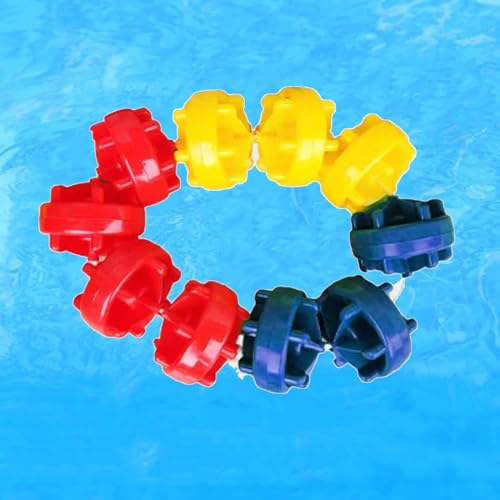 Schwimmende Sicherheitstrennlinie Für Schwimmbecken, 1,0 - 18 M, Schwimmende Trennlinie Für Schwimmbecken, Zur Unterteilung Von Wettkampfbahnen Für Flaches Schwimmen, Kann Die Tiefe Trennen(Nylon,6m/2 Schwimmende Sicherheitstrennlinie Für Schwimmbecken, 1,0 - 18 M, Schwimmende Trennlinie Für Schwimmbecken, Zur Unterteilung Von Wettkampfbahnen Für Flaches Schwimmen, Kann Die Tiefe Trennen(Nylon,6m/2 von DUOAZJL