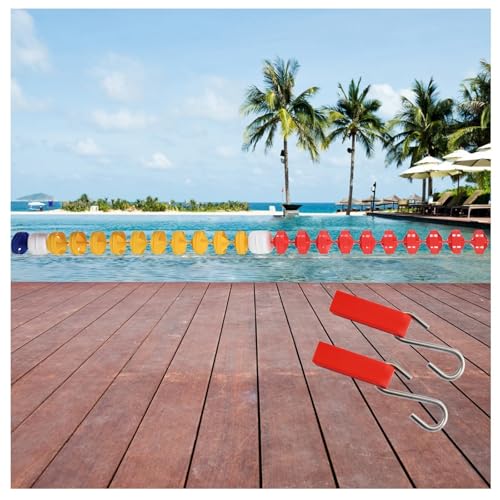 Schwimmende Sicherheitstrennlinie Für Schwimmbecken, 1,0 - 18 M, Schwimmende Trennlinie Für Schwimmbecken, Zur Unterteilung Von Wettkampfbahnen Für Flaches Schwimmen, Kann Die Tiefe Trennen(Nylon,15m/ Schwimmende Sicherheitstrennlinie Für Schwimmbecken, 1,0 - 18 M, Schwimmende Trennlinie Für Schwimmbecken, Zur Unterteilung Von Wettkampfbahnen Für Flaches Schwimmen, Kann Die Tiefe Trennen(Nylon,15m/ von DUOAZJL