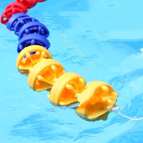 Schwimmende Sicherheitstrennlinie Für Schwimmbecken, 1,0 - 18 M, Schwimmende Trennlinie Für Schwimmbecken, Zur Unterteilung Von Wettkampfbahnen Für Flaches Schwimmen, Kann Die Tiefe Trennen(Nylon,12m/ Schwimmende Sicherheitstrennlinie Für Schwimmbecken, 1,0 - 18 M, Schwimmende Trennlinie Für Schwimmbecken, Zur Unterteilung Von Wettkampfbahnen Für Flaches Schwimmen, Kann Die Tiefe Trennen(Nylon,12m/ von DUOAZJL