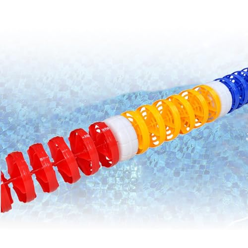 Schwimmende Sicherheitstrennlinie Für Schwimmbecken, 1,0 - 18 M, Schwimmende Trennlinie Für Schwimmbecken, Zur Unterteilung Von Wettkampfbahnen Für Flaches Schwimmen, Kann Die Tiefe Trennen(Nylon,12m/ Schwimmende Sicherheitstrennlinie Für Schwimmbecken, 1,0 - 18 M, Schwimmende Trennlinie Für Schwimmbecken, Zur Unterteilung Von Wettkampfbahnen Für Flaches Schwimmen, Kann Die Tiefe Trennen(Nylon,12m/ von DUOAZJL