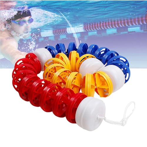 Schwimmende Sicherheitstrennlinie Für Schwimmbecken, 1,0 - 18 M, Schwimmende Trennlinie Für Schwimmbecken, Zur Unterteilung Von Wettkampfbahnen Für Flaches Schwimmen, Kann Die Tiefe Trennen(Steel wire Schwimmende Sicherheitstrennlinie Für Schwimmbecken, 1,0 - 18 M, Schwimmende Trennlinie Für Schwimmbecken, Zur Unterteilung Von Wettkampfbahnen Für Flaches Schwimmen, Kann Die Tiefe Trennen(Steel wire von DUOAZJL