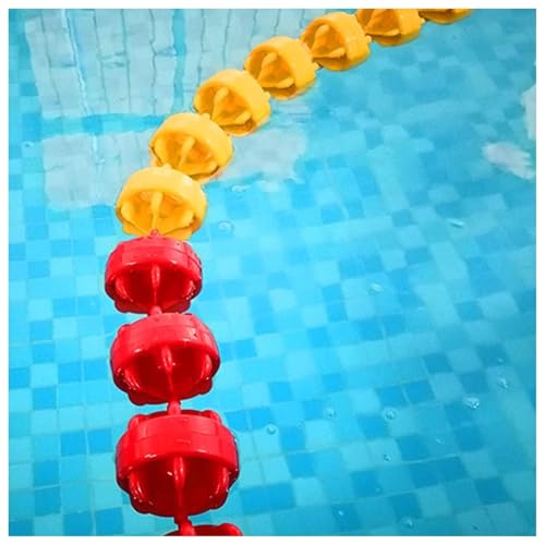 Schwimmende Sicherheitstrennlinie Für Schwimmbecken, 1,0 - 18 M, Schwimmende Trennlinie Für Schwimmbecken, Zur Unterteilung Von Wettkampfbahnen Für Flaches Schwimmen, Kann Die Tiefe Trennen(Steel wire Schwimmende Sicherheitstrennlinie Für Schwimmbecken, 1,0 - 18 M, Schwimmende Trennlinie Für Schwimmbecken, Zur Unterteilung Von Wettkampfbahnen Für Flaches Schwimmen, Kann Die Tiefe Trennen(Steel wire von DUOAZJL