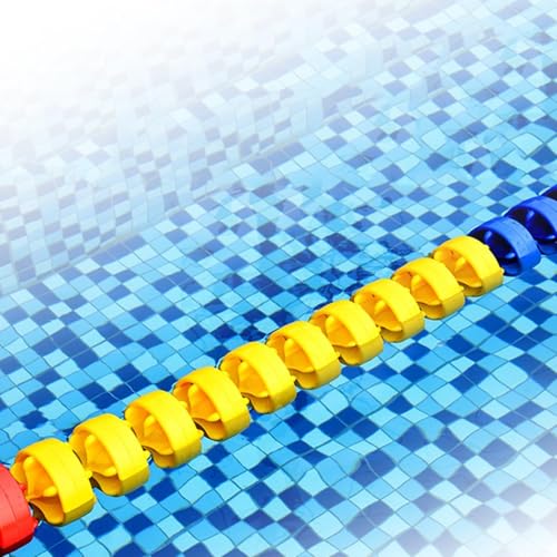 Schwimmende Sicherheitstrennlinie Für Schwimmbecken, 1,0 - 18 M, Schwimmende Trennlinie Für Schwimmbecken, Zur Unterteilung Von Wettkampfbahnen Für Flaches Schwimmen, Kann Die Tiefe Trennen(Steel wire Schwimmende Sicherheitstrennlinie Für Schwimmbecken, 1,0 - 18 M, Schwimmende Trennlinie Für Schwimmbecken, Zur Unterteilung Von Wettkampfbahnen Für Flaches Schwimmen, Kann Die Tiefe Trennen(Steel wire von DUOAZJL