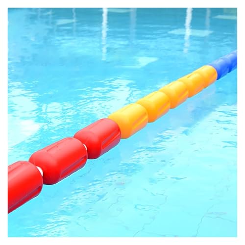 Sicherheitsseil und Schwimmkörper-Set, professionelle Trennlinie für Schwimmbahnen, schwimmende Trennlinie für Fußschwimmbecken, schwimmendes Seil für die Sicherheitstrennung von Schwimmbädern(3m/9.8f Sicherheitsseil und Schwimmkörper-Set, professionelle Trennlinie für Schwimmbahnen, schwimmende Trennlinie für Fußschwimmbecken, schwimmendes Seil für die Sicherheitstrennung von Schwimmbädern(3m/9.8f von DUOAZJL