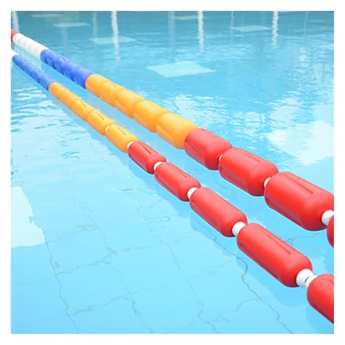 Sicherheitsseil und Schwimmkörper-Set, professionelle Trennlinie für Schwimmbahnen, schwimmende Trennlinie für Fußschwimmbecken, schwimmendes Seil für die Sicherheitstrennung von Schwimmbädern(20*9cm, Sicherheitsseil und Schwimmkörper-Set, professionelle Trennlinie für Schwimmbahnen, schwimmende Trennlinie für Fußschwimmbecken, schwimmendes Seil für die Sicherheitstrennung von Schwimmbädern(20*9cm, von DUOAZJL