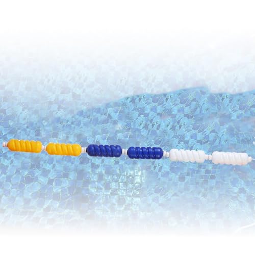 Sicherheitsseil und Schwimmkörper-Set, professionelle Trennlinie für Schwimmbahnen, schwimmende Trennlinie für Fußschwimmbecken, schwimmendes Seil für die Sicherheitstrennung von Schwimmbädern(Nylon,3 Sicherheitsseil und Schwimmkörper-Set, professionelle Trennlinie für Schwimmbahnen, schwimmende Trennlinie für Fußschwimmbecken, schwimmendes Seil für die Sicherheitstrennung von Schwimmbädern(Nylon,3 von DUOAZJL