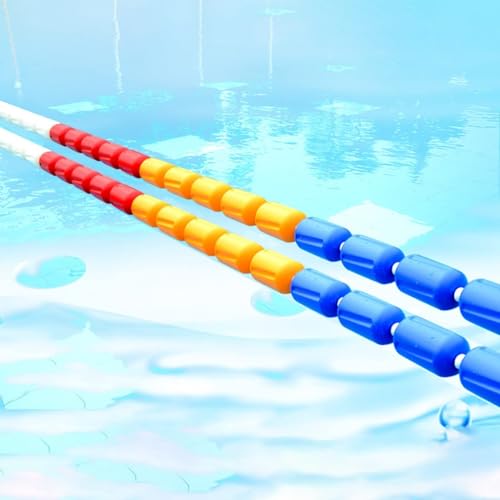 Sicherheitsseil und Schwimmkörper-Set, professionelle Trennlinie für Schwimmbahnen, schwimmende Trennlinie für Fußschwimmbecken, schwimmendes Seil für die Sicherheitstrennung von Schwimmbädern(10m/32. Sicherheitsseil und Schwimmkörper-Set, professionelle Trennlinie für Schwimmbahnen, schwimmende Trennlinie für Fußschwimmbecken, schwimmendes Seil für die Sicherheitstrennung von Schwimmbädern(10m/32. von DUOAZJL