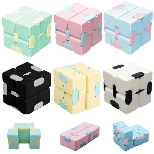 Unendlichkeitswürfel, sensorisches Spielzeug, Fidget-Blöcke für Kinder, unendliche Würfel, Flip-Würfel, Fingerspielzeug, Großpackung, Fidget-Spielzeug für Partygeschenke, Geschenkkorb, Füller Unendlichkeitswürfel, sensorisches Spielzeug, Fidget-Blöcke für Kinder, unendliche Würfel, Flip-Würfel, Fingerspielzeug, Großpackung, Fidget-Spielzeug für Partygeschenke, Geschenkkorb, Füller von DUOBAOJIA