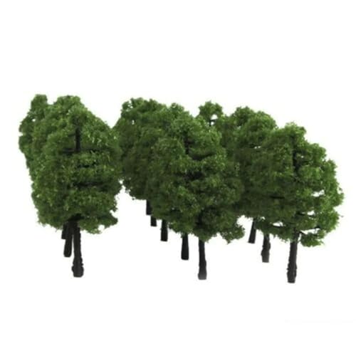 Diorama-Zubehör, 3,5 cm, Modellbäume, Zug, Eisenbahn, Park, Landschaft, Maßstab 1:100, Miniatur-Tischlandschaft für Heimdekoration, 20 Stück Diorama-Zubehör, 3,5 cm, Modellbäume, Zug, Eisenbahn, Park, Landschaft, Maßstab 1:100, Miniatur-Tischlandschaft für Heimdekoration, 20 Stück von DUOLAIYUNSO