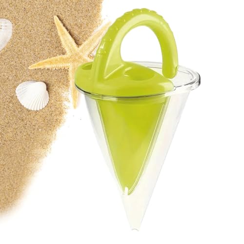 DUOPAI Sand and Beach Toys, Sandspielzeug mit Trichter, Spilling Funnel Sand and Water Mixing Toy for Spectacular Creations, Water Table Playset, Outdoor Sandpit Game (Grün) von DUOPAI