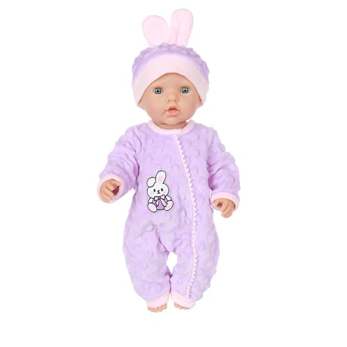 DUORUIMI Puppen-Kleidung für 40,6–45,7 cm große Puppen, Plüschpuppe, mit Hut von DUORUIMI