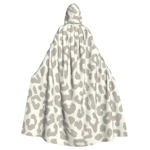 Braunes Muster Leopardenmuster Erwachsene Kapuzenumhang Halloween Robe Kapuzenumhang Hexe Zauberer Cosplay Kostüme für Männer Frauen Braunes Muster Leopardenmuster Erwachsene Kapuzenumhang Halloween Robe Kapuzenumhang Hexe Zauberer Cosplay Kostüme für Männer Frauen von DUWAA
