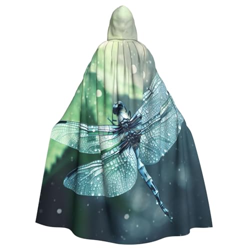 DUWAA Art Blue Dragonfly1 Druck 150 cm Karneval Umhang Unisex Erwachsene Kapuzenumhang für Halloween Hexe Vampir Zauberer Cosplay DUWAA Art Blue Dragonfly1 Druck 150 cm Karneval Umhang Unisex Erwachsene Kapuzenumhang für Halloween Hexe Vampir Zauberer Cosplay von DUWAA