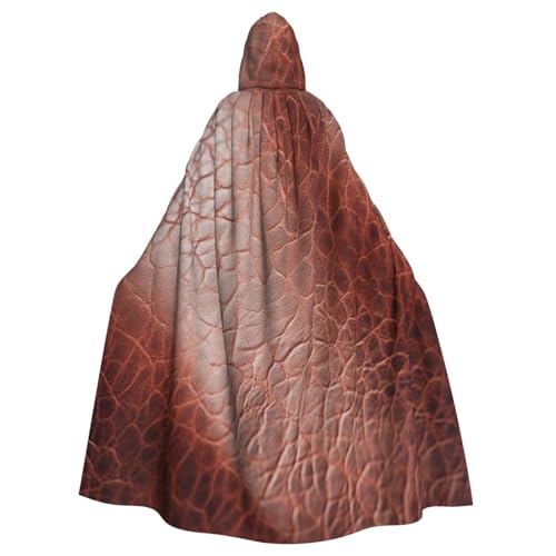 DUWAA Brauner Kunstdruck aus Rindsleder, Hexenumhang, Umhang mit Kapuze, Halloween-Kapuzenumhang, Zauberer-Robe, Cosplay-Kostüm für Herren DUWAA Brauner Kunstdruck aus Rindsleder, Hexenumhang, Umhang mit Kapuze, Halloween-Kapuzenumhang, Zauberer-Robe, Cosplay-Kostüm für Herren von DUWAA