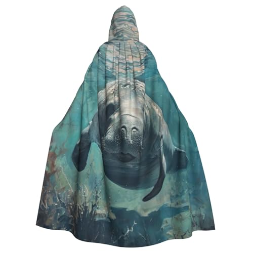 DUWAA Crazy Save Hexen-Umhang mit Seekuh, Umhang mit Kapuze, Halloween-Kapuzenumhang, Zauberer-Robe, Herren, Cosplay-Kostüm DUWAA Crazy Save Hexen-Umhang mit Seekuh, Umhang mit Kapuze, Halloween-Kapuzenumhang, Zauberer-Robe, Herren, Cosplay-Kostüm von DUWAA