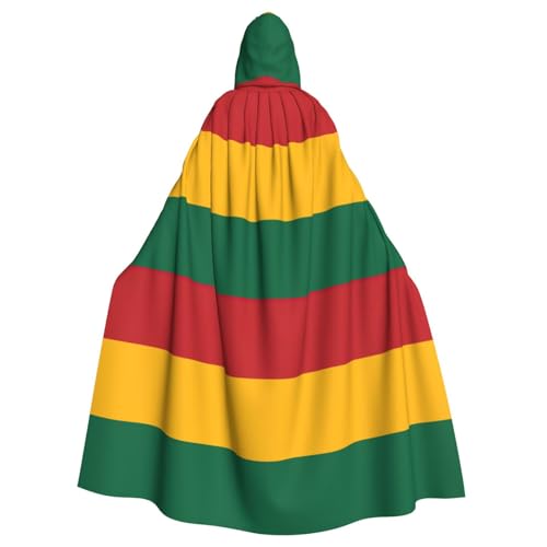 DUWAA Halloween-Umhang mit Litauen-Flagge für Erwachsene, volle Länge, Unisex, Umhang für Männer und Frauen, für Halloween, Cosplay DUWAA Halloween-Umhang mit Litauen-Flagge für Erwachsene, volle Länge, Unisex, Umhang für Männer und Frauen, für Halloween, Cosplay von DUWAA