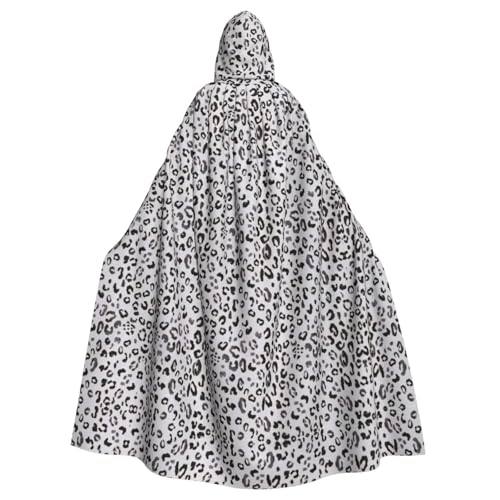 Kapuzenumhang für Erwachsene, Leopardenmuster, Halloween-Robe, Kapuzenumhang, Hexe, Zauberer, Cosplay-Kostüme für Männer und Frauen Kapuzenumhang für Erwachsene, Leopardenmuster, Halloween-Robe, Kapuzenumhang, Hexe, Zauberer, Cosplay-Kostüme für Männer und Frauen von DUWAA