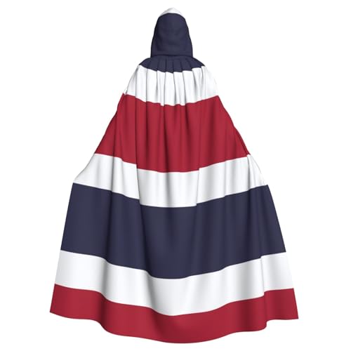 Kapuzenumhang mit Thailand-Flagge, Erwachsenen-Umhang, Halloween-Robe, Kapuzenumhang, Hexen-Zauberer, Cosplay-Kostüme für Männer und Frauen Kapuzenumhang mit Thailand-Flagge, Erwachsenen-Umhang, Halloween-Robe, Kapuzenumhang, Hexen-Zauberer, Cosplay-Kostüme für Männer und Frauen von DUWAA