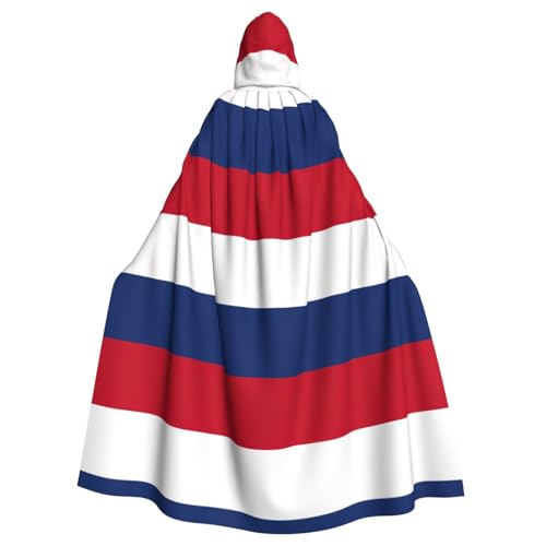 Kapuzenumhang mit niederländischer Flagge, für Erwachsene, Halloween-Robe, Kapuzenumhang, Hexe, Zauberer, Cosplay-Kostüme für Männer und Frauen von DUWAA