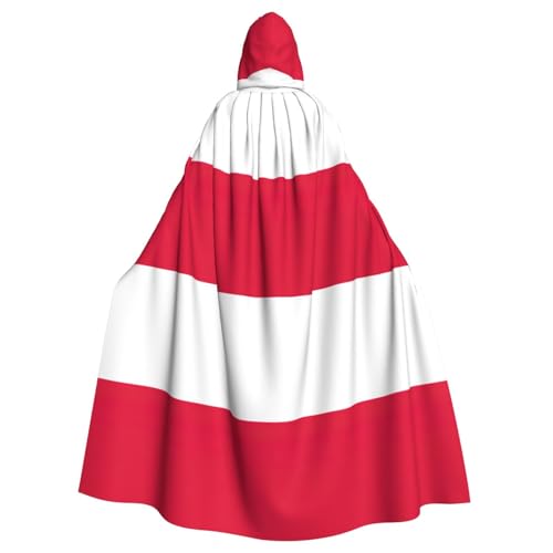 Kapuzenumhang mit polnischer Flagge, für Erwachsene, Halloween-Robe, Kapuzenumhang, Hexe, Zauberer, Cosplay-Kostüme für Männer und Frauen Kapuzenumhang mit polnischer Flagge, für Erwachsene, Halloween-Robe, Kapuzenumhang, Hexe, Zauberer, Cosplay-Kostüme für Männer und Frauen von DUWAA