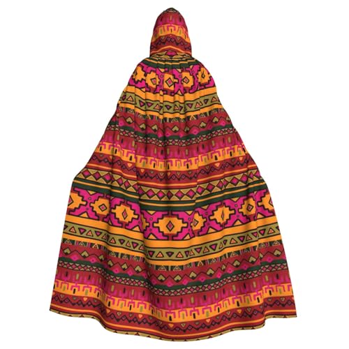 Mexikanischer Volkskunst, Boho-Druck, Erwachsenen-Umhang, Halloween-Robe, Kapuzenumhang, Hexen-Zauberer, Cosplay-Kostüme für Männer und Frauen Mexikanischer Volkskunst, Boho-Druck, Erwachsenen-Umhang, Halloween-Robe, Kapuzenumhang, Hexen-Zauberer, Cosplay-Kostüme für Männer und Frauen von DUWAA