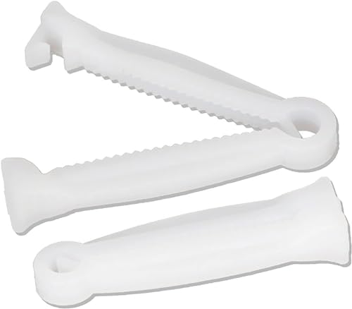 DUXUANT Einweg-Nabelschnurklemme zur Geburt, hämostatische Materialien für Ferkel, Klemme für Schnur für Tierproduktion, Heimgeburtsbedarf-Set, weiße Wurfbox, 50 Stück DUXUANT Einweg-Nabelschnurklemme zur Geburt, hämostatische Materialien für Ferkel, Klemme für Schnur für Tierproduktion, Heimgeburtsbedarf-Set, weiße Wurfbox, 50 Stück von DUXUANT