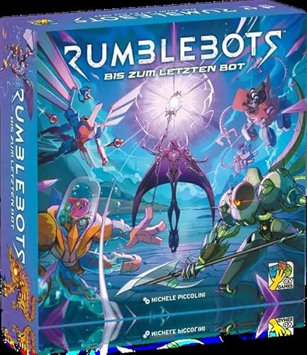 DV Games, Rumblebots – für Kinder ab 12 Jahren, für 2 bis 4 Spieler von DV Games
