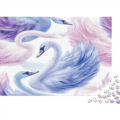 Schwan Puzzle 1000 Teile Puzzles Für Erwachsene Klassische Puzzles 1000 Teile Erwachsene Puzzlespiel Erwachsene 1000 Teile Erwachsenen Puzzlespiel Puzzel 1000pcs (75x50cm) von DVAPAHEVK
