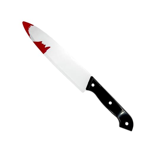 DVOFU Halloween Blutige Messer Prop mit Kunstblut Kunststoff Waffe Fake Messer mit Blutspritzer Halloween Verkleidung Kostüm Zubehör für Erwachsene Prop DVOFU Halloween Blutige Messer Prop mit Kunstblut Kunststoff Waffe Fake Messer mit Blutspritzer Halloween Verkleidung Kostüm Zubehör für Erwachsene Prop von DVOFU