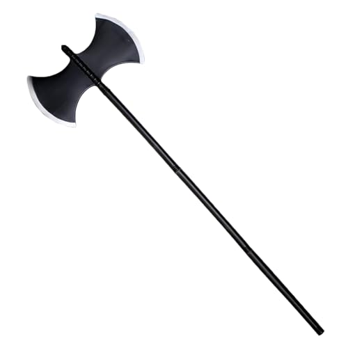 DVOFU Halloween Prop Executioner Dual Axe Neuheit Cosplay Beil Axt Realistische Halloween Cosplay Spielzeug Requisiten für Mittelalter Kleid Steampunk Zubehör DVOFU Halloween Prop Executioner Dual Axe Neuheit Cosplay Beil Axt Realistische Halloween Cosplay Spielzeug Requisiten für Mittelalter Kleid Steampunk Zubehör von DVOFU
