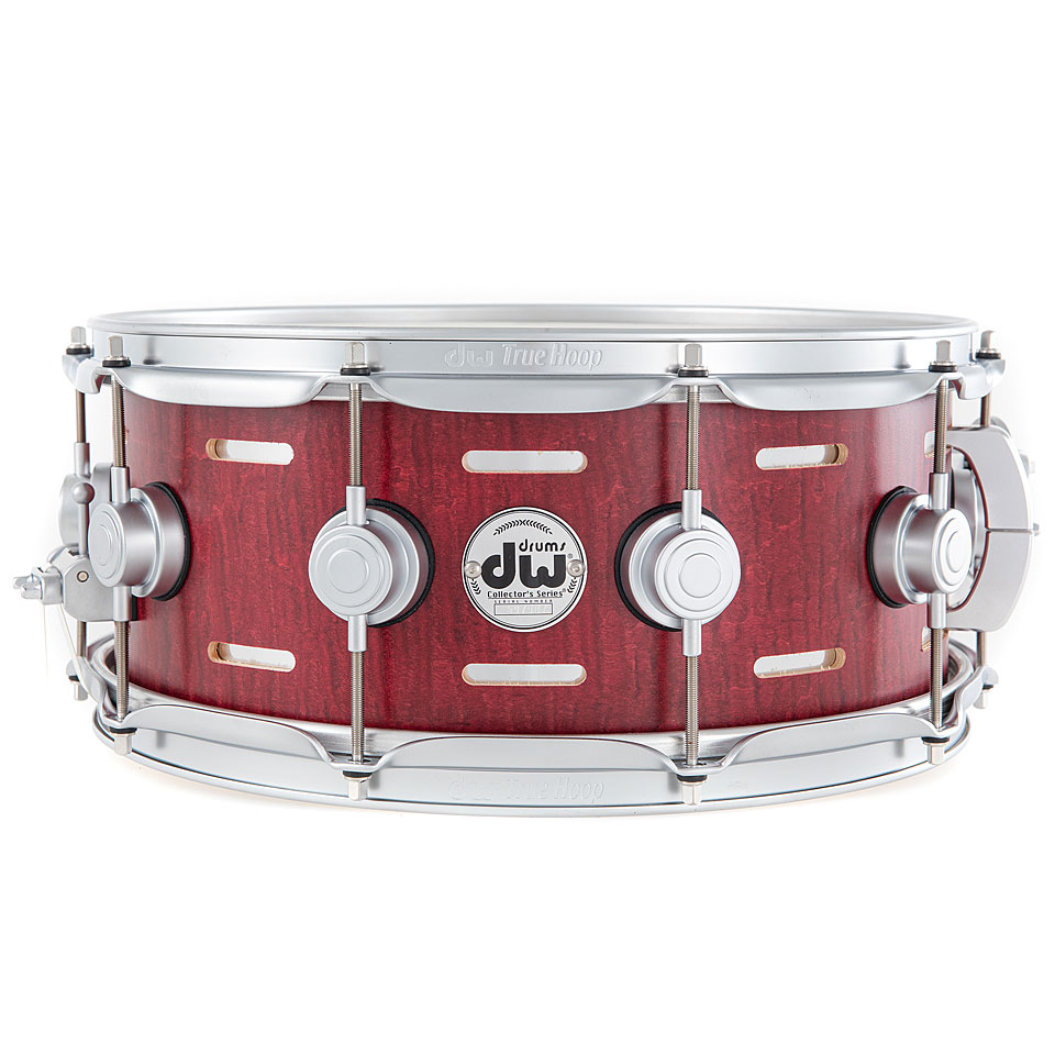 DW 14"x 6" Acoustic EQ Satin Oil Cherry Snare Drum Snare Drum von DW