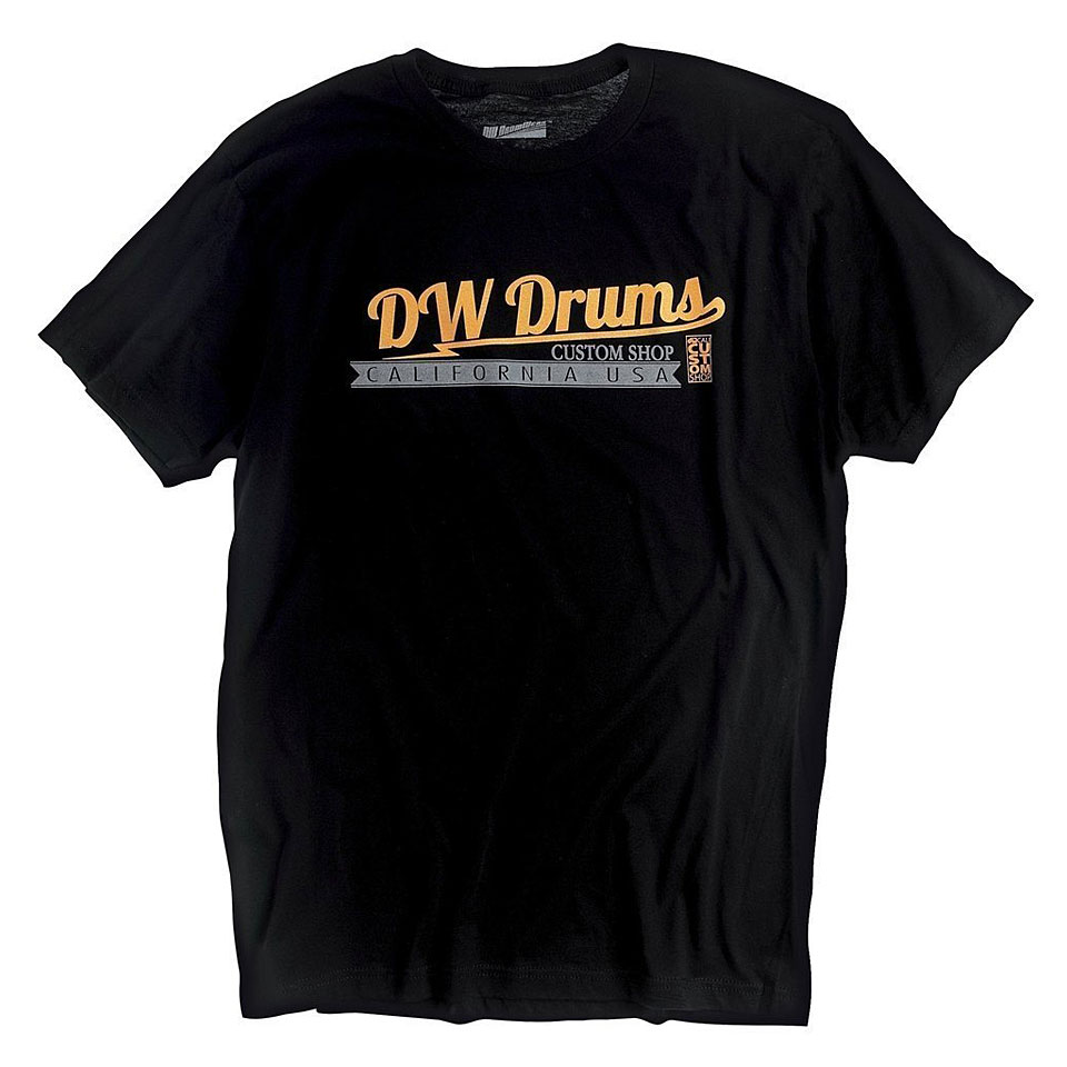 DW Custom Shop Logo T-Shirt Size L T-Shirt von DW