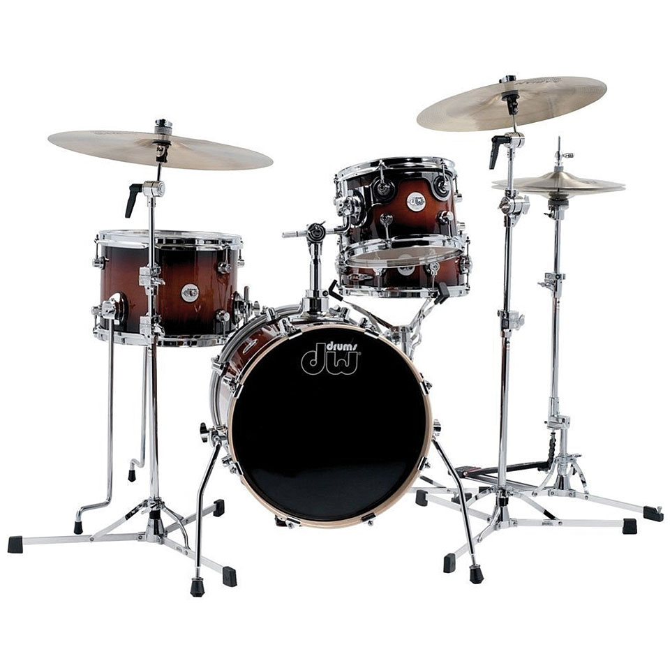 DW Design 16" Tobacco Burst Mini Pro Set Schlagzeug von DW