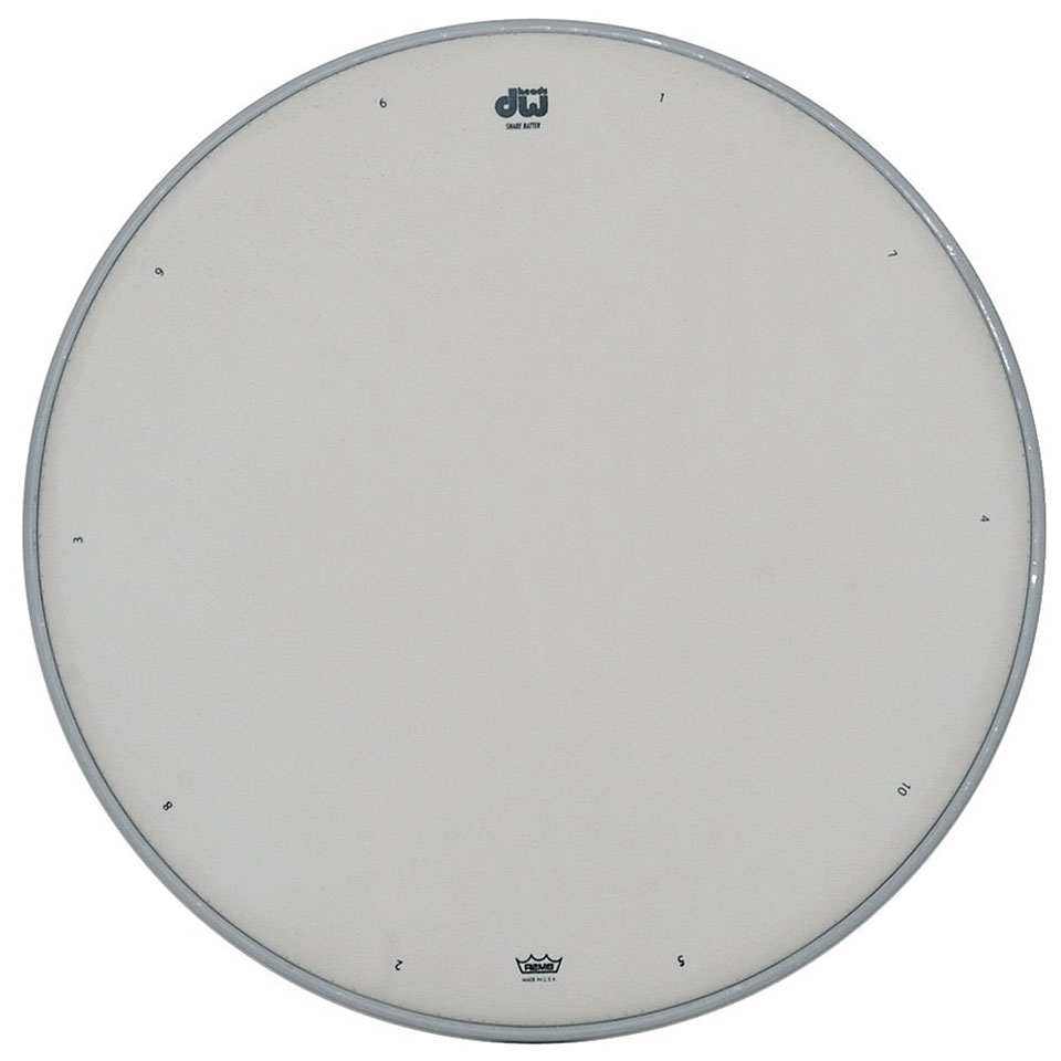 DW White Coated Snare Drum Head 14" Snare-Drum-Fell von DW