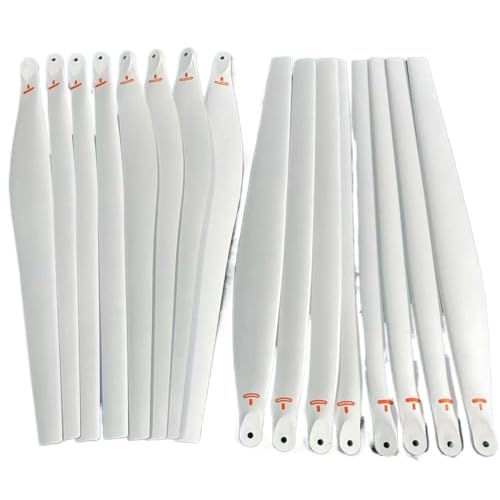 16pcs Kohlefaser -Nylon -Propeller R5413 R5415 CW CCW kompatibel mit Agras T40 T50 -Drohnen und ähnlichen Modellen(Nylon Blades(White)) von DWOGCEBX
