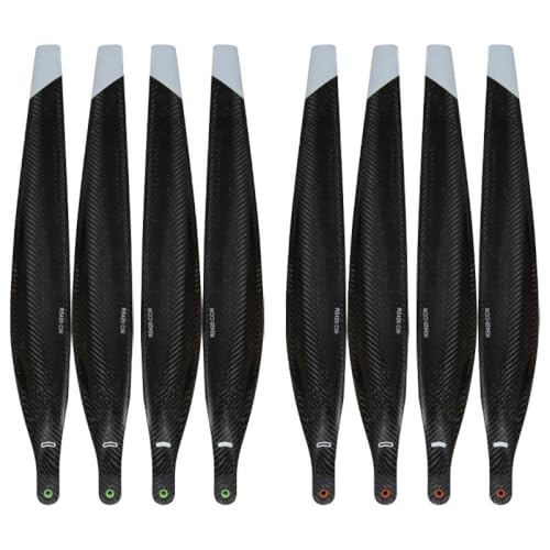 30 Folding Kohlefaser-Propeller Fliegenwagen 30 kompatibel mit T20P T40 T50 FC30 Drohnen CW CCW Propeller Kompatibel mit landwirtschaftliche Drohnenzubehör(8pcs Polished-FC30) von DWOGCEBX